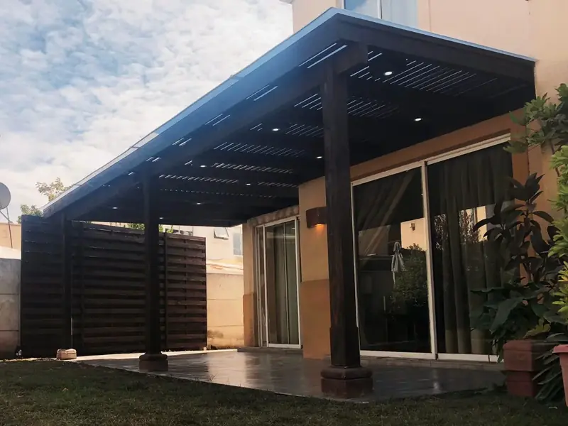Proyecto de pérgola de madera Pérgolas R&R