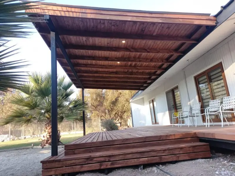 Pérgola de Terraza en Santiago Centro